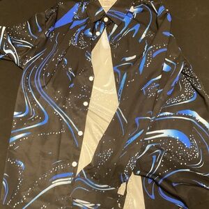 Black and Blue Men’s Shirt